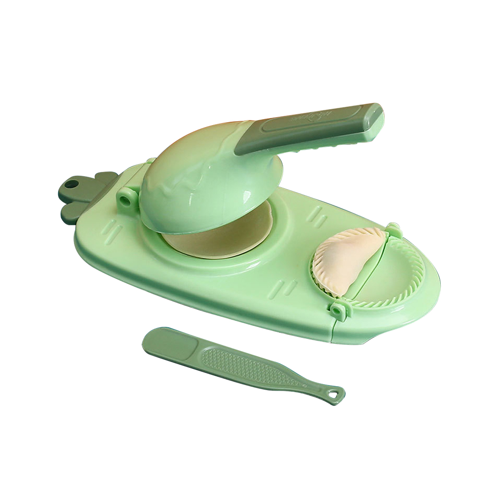 Kitchen Gadgets Dumpling Maker - Alat Penekan Adonan 2-In-1 Cetakan Pembungkus
