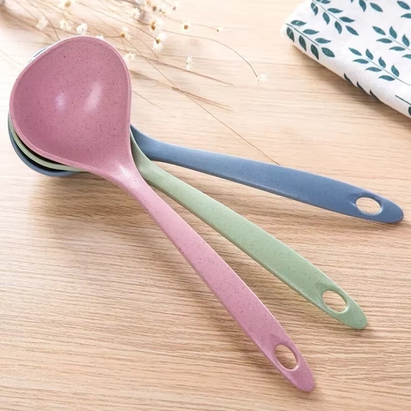 Kitchen Gadgets Trending - 1 Buah Sendok Sup Jerami Gandum