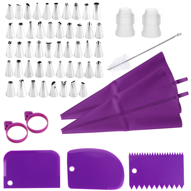 Kitchen Gadgets Oxo - Set Peralatan Dekorasi Kue dari Stainless