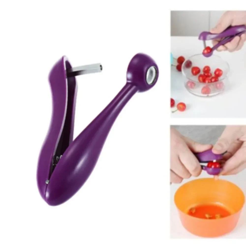 Kitchen Gadgets Brand - Alat Penghilang Biji Buah Ceri Baru