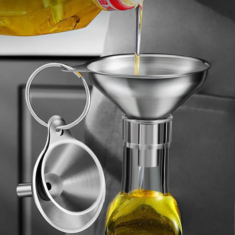 Kitchen Gadgets Oxo - 3 buah Set corong dapur baja
