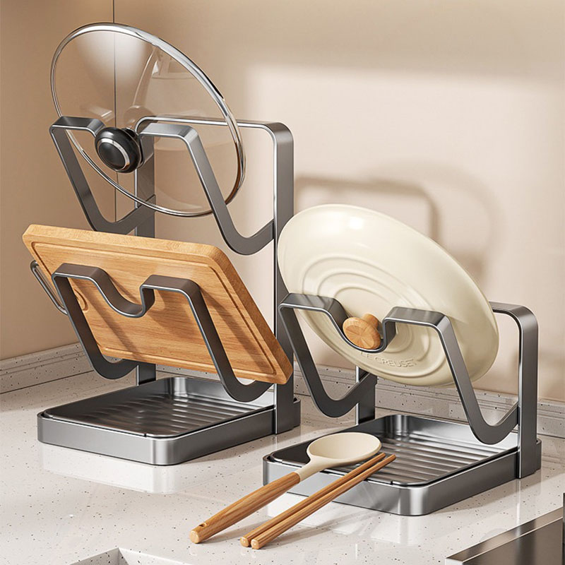 Kitchen Gadgets Under 100 - Rak Dapur Multi-Slot dari Baja Karbon