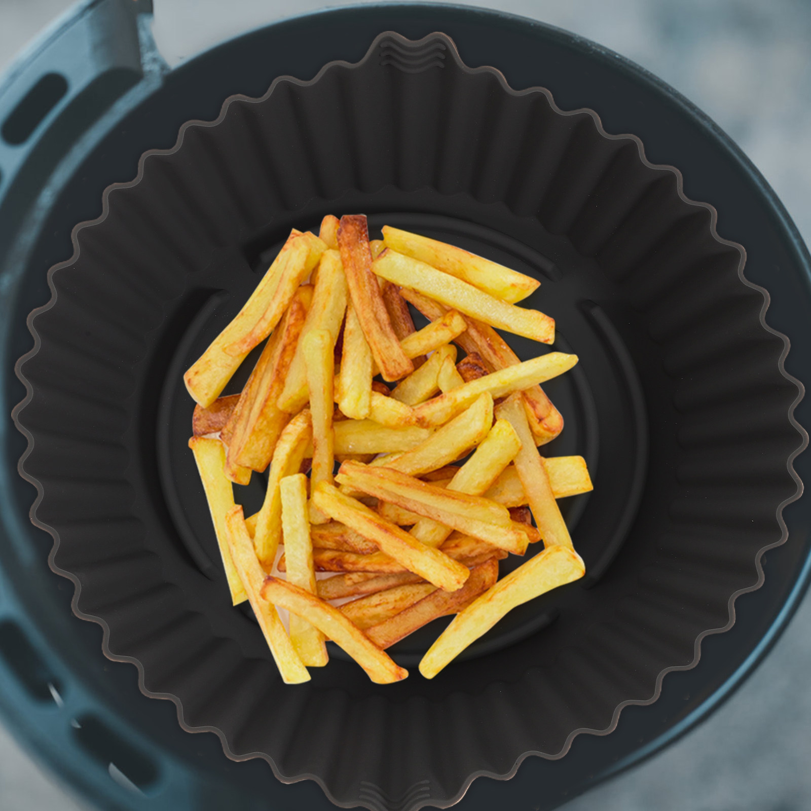 Air Fryer Accessories - Alas Penggorengan Udara Silikon yang Dapat