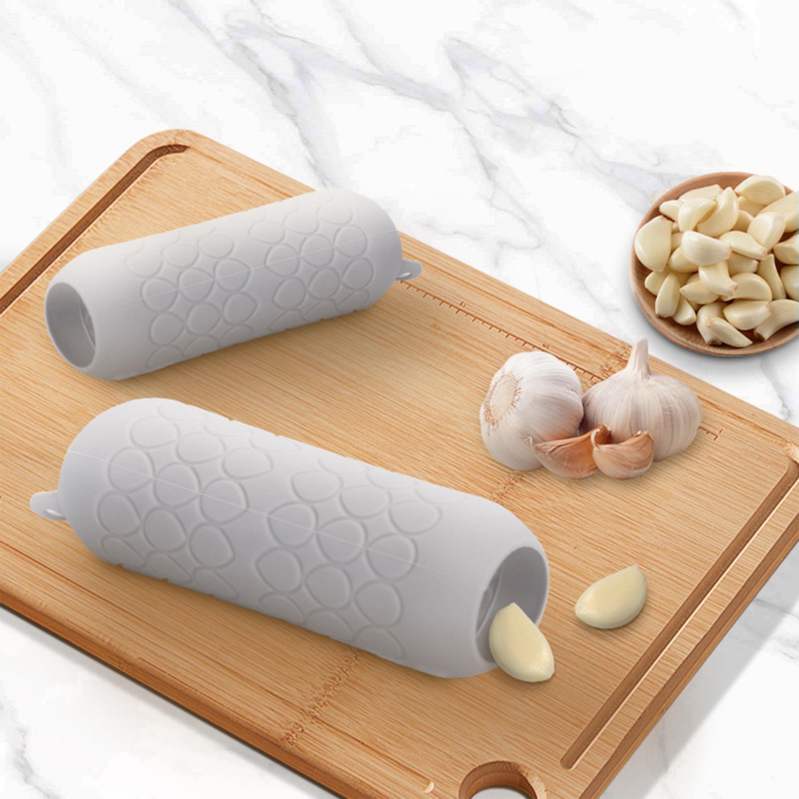 Kitchen Gadgets Youtube - Alat Pengupas Bawang Putih Silikon, Roller