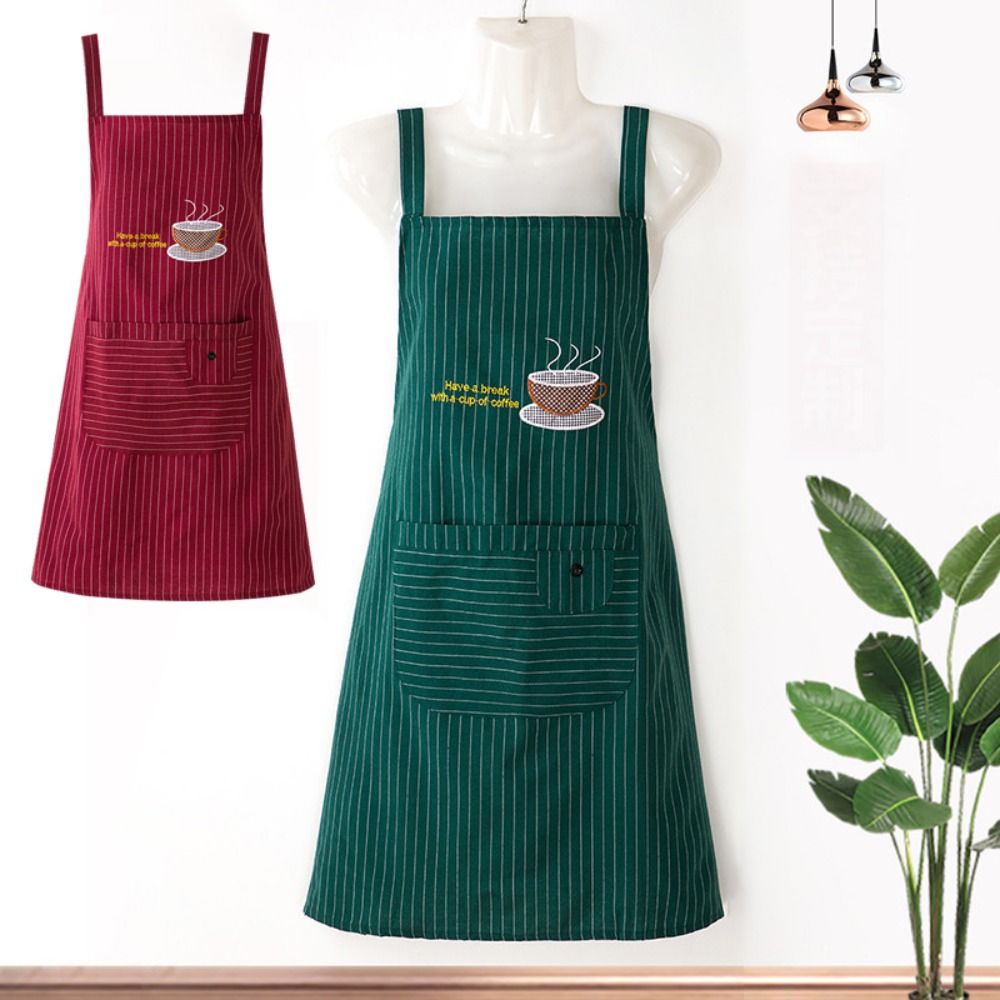 Kitchen Gadgets Trending - Modis sederhana GARIS katun tanpa lengan
