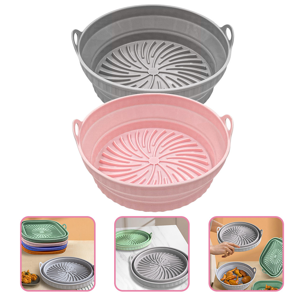 Air Fryer Accessories - 2 Buah Alas Silikon Air Fryer