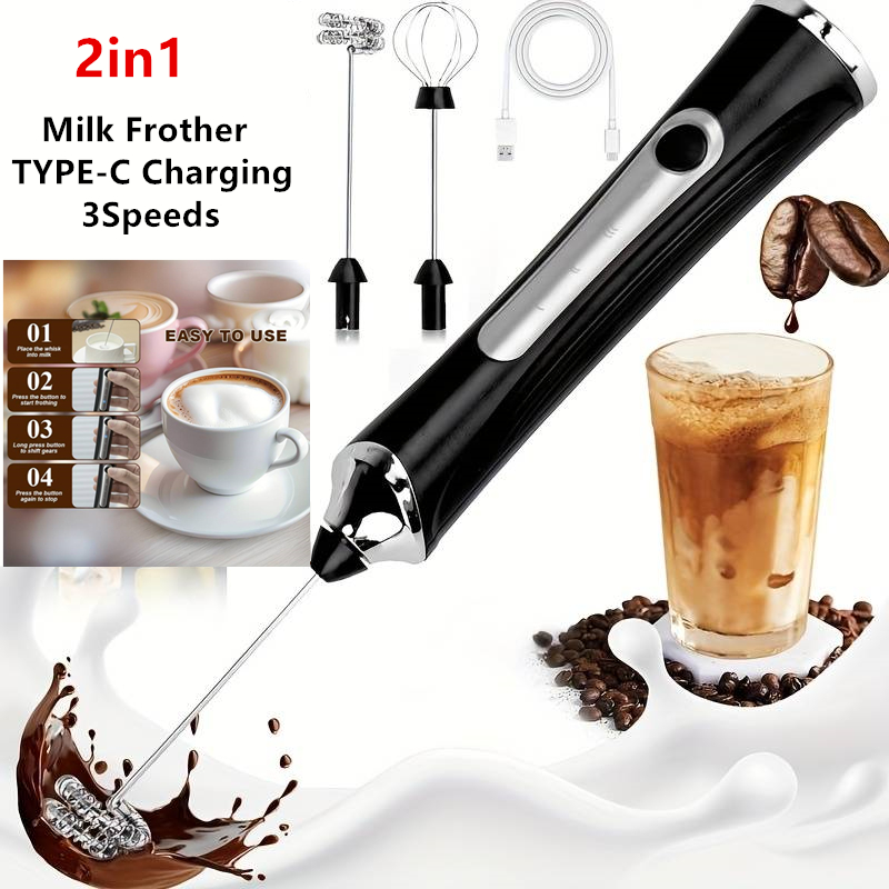 Kitchen Gadgets Products - Pengocok Susu Elektrik Nirkabel dan Pengocok