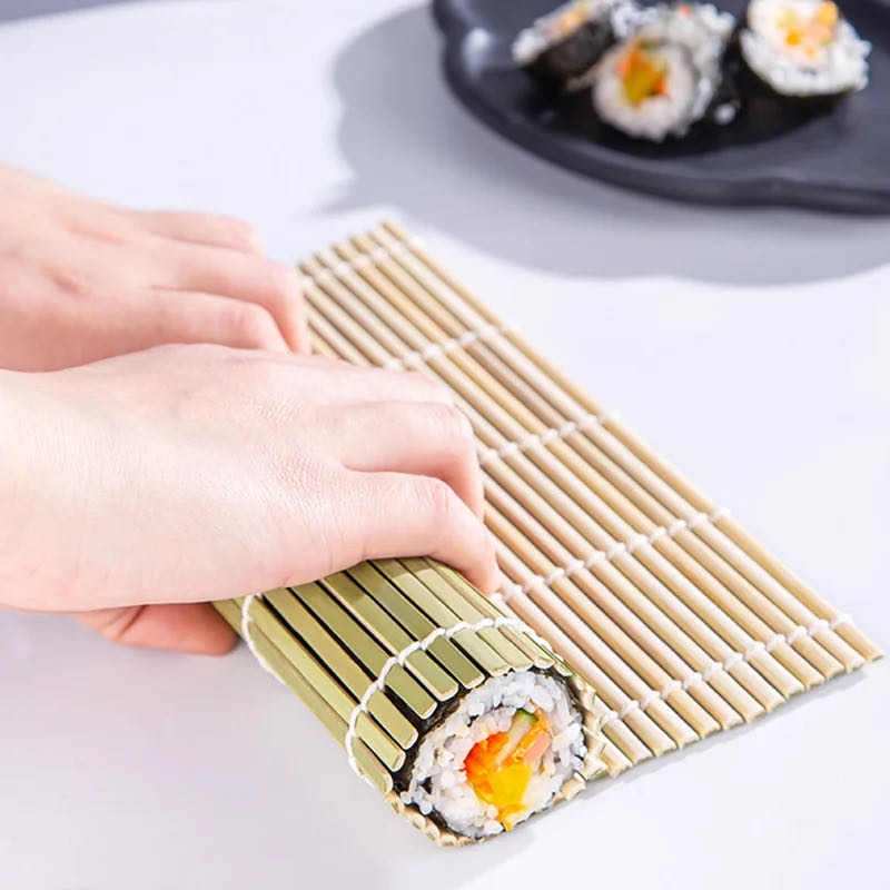 Kitchen Gadgets For Seniors - DIY bambu pembuat Sushi tikar bergulir