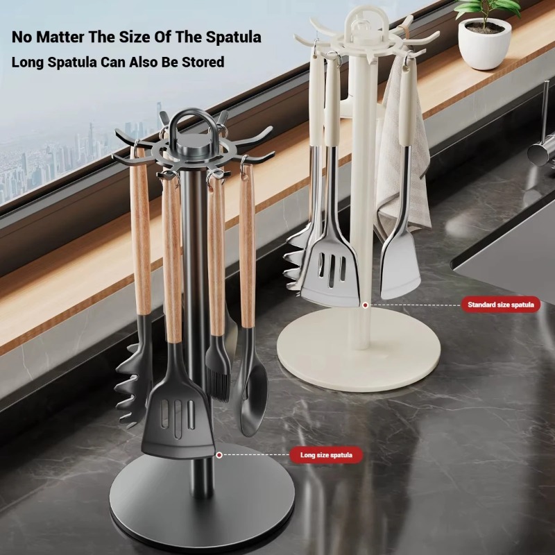 Kitchen Gadgets Under 100 - 360 ° Rak Spatula dan Peralatan
