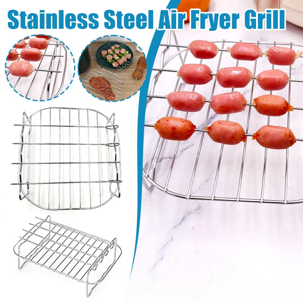 Pemanggang Barbekyu Penggoreng - Air Fryer Accessories ulasan dan harga