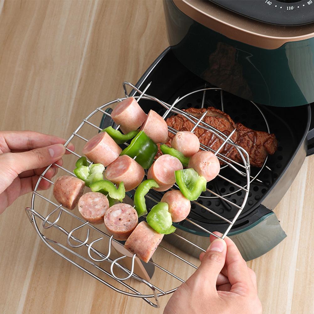 Pemanggang Barbekyu Penggoreng - Air Fryer Accessories ulasan dan harga