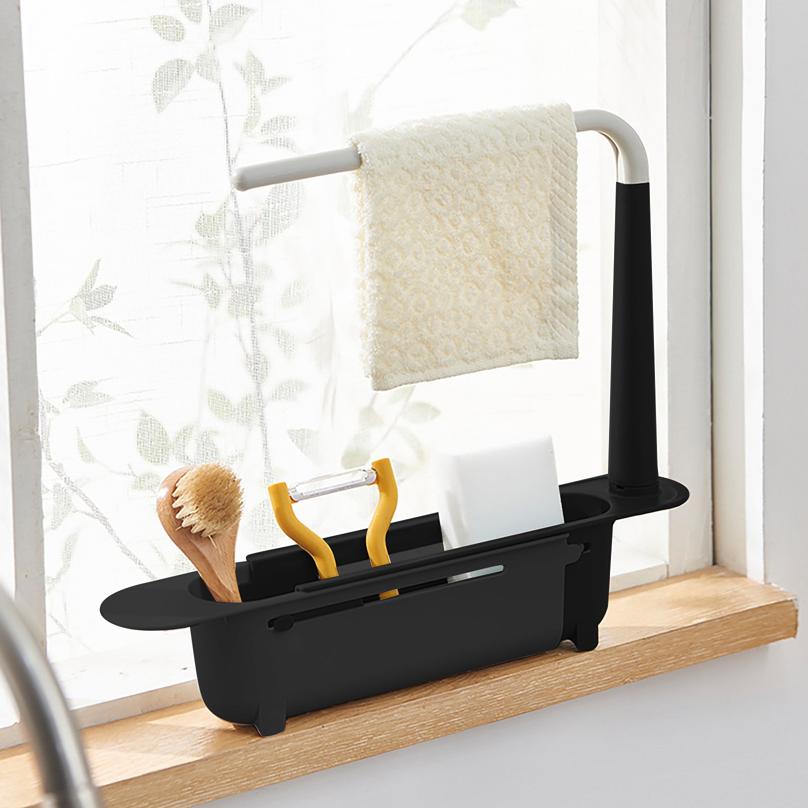 Elescopic rak pengering wastaf - Kitchen Gadgets For Seniors ulasan dan harga