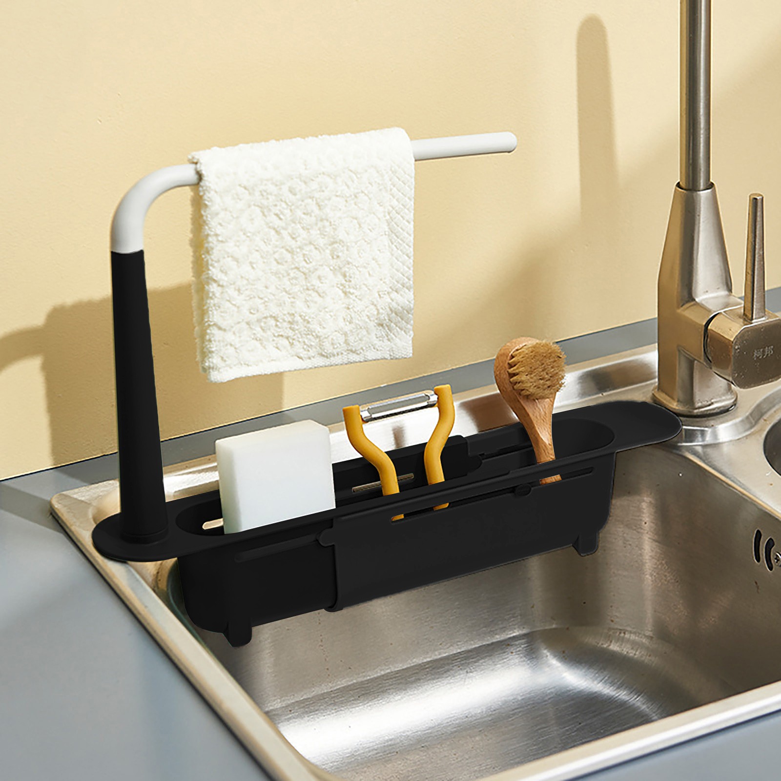 Elescopic rak pengering wastaf - Kitchen Gadgets For Seniors ulasan dan harga