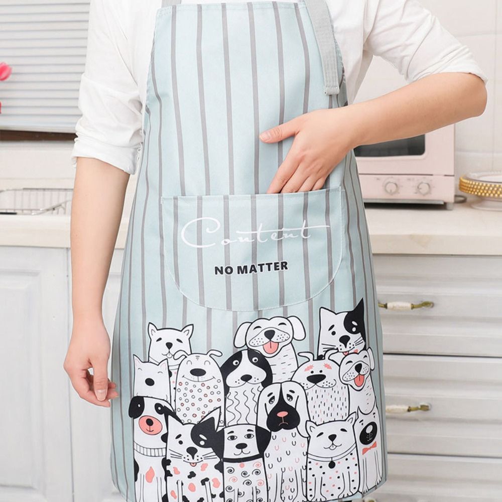 Celemek Dapur Motif Kartun Mod - Kitchen Gadgets Trending ulasan dan harga