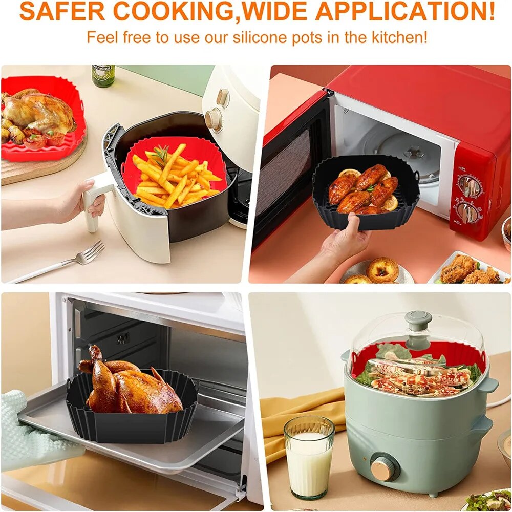 1 Buah Aksesori Pelapis Panci  - Air Fryer Accessories ulasan dan harga