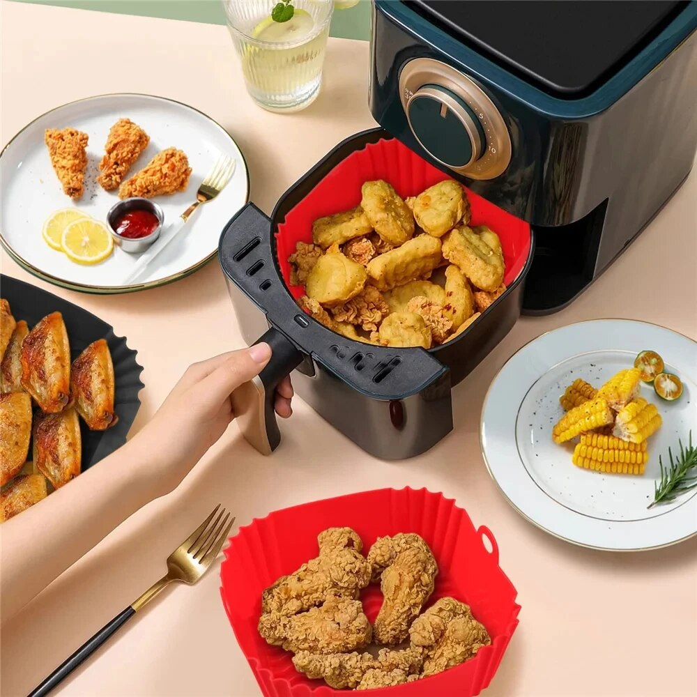 1 Buah Aksesori Pelapis Panci  - Air Fryer Accessories ulasan dan harga