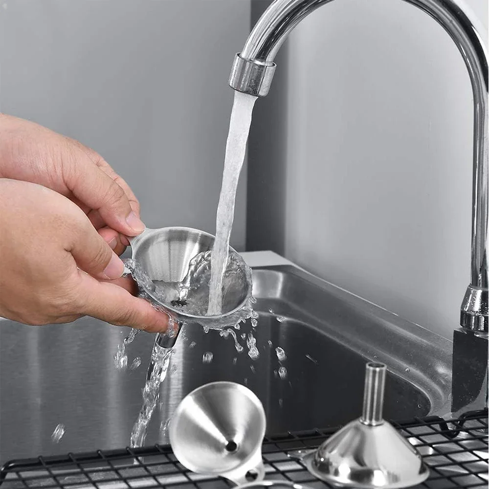 3 buah Set corong dapur baja t - Kitchen Gadgets Oxo ulasan dan harga