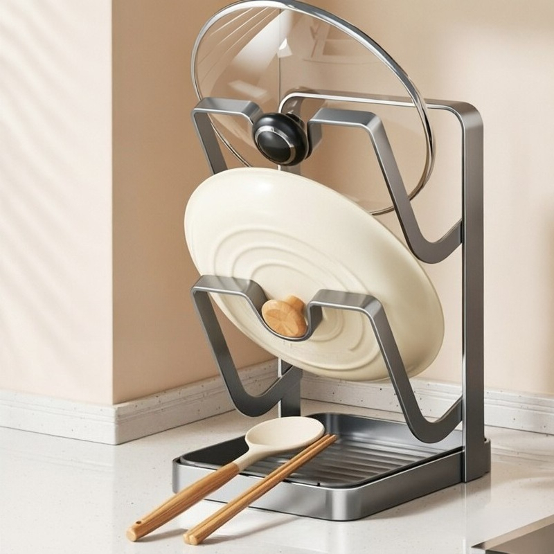 Rak Dapur Multi-Slot dari Baja - Kitchen Gadgets Under 100 ulasan dan harga