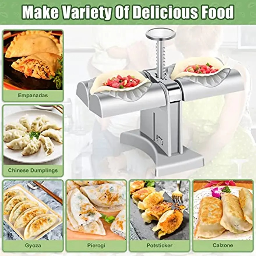 Pembuat Pangsit Otomatis Mesin - Kitchen Gadgets Dumpling Maker ulasan dan harga