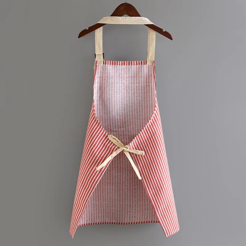 Celemek Bergaris Linen Katun B - Kitchen Gadgets Trending ulasan dan harga