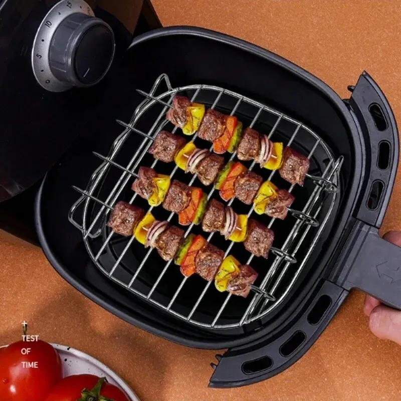Rak penggorengan udara listrik - Air Fryer Accessories ulasan dan harga
