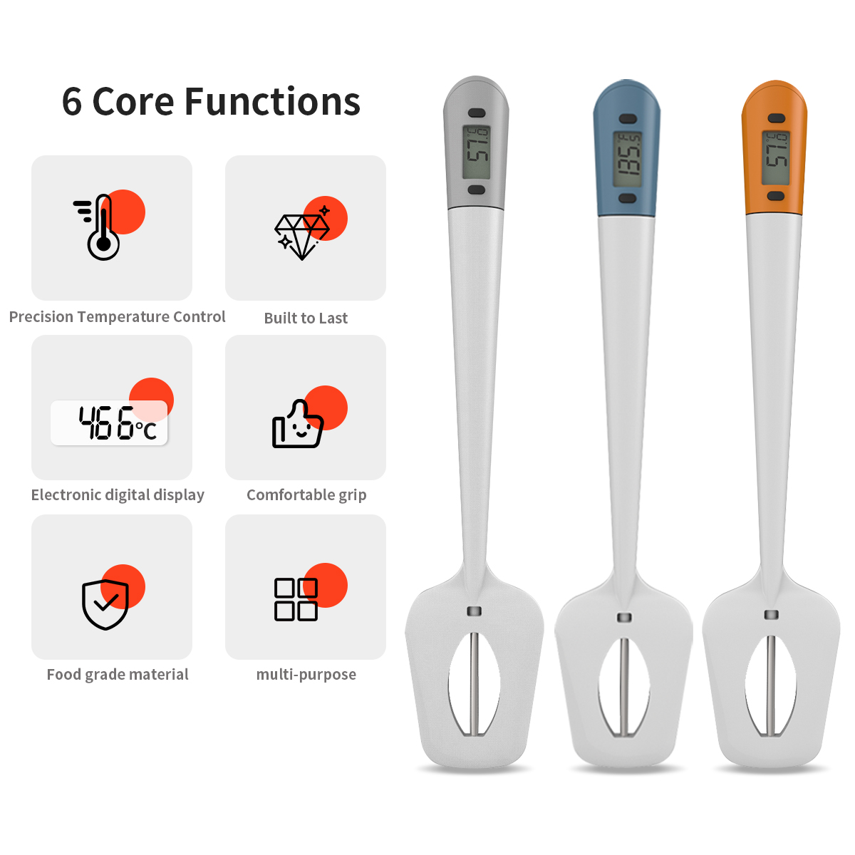 Spatula permen Digital dengan  - Kitchen Gadgets Under 100 ulasan dan harga