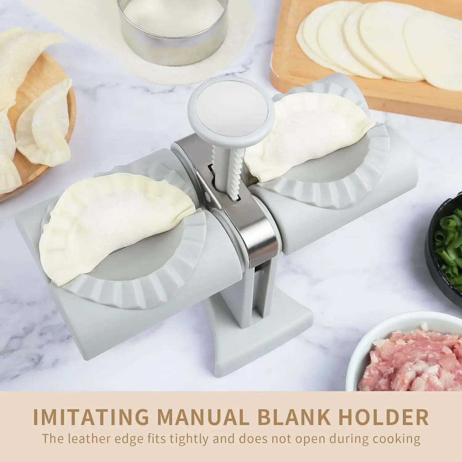 Pembuat pangsit otomatis, mesi - Kitchen Gadgets Dumpling Maker ulasan dan harga