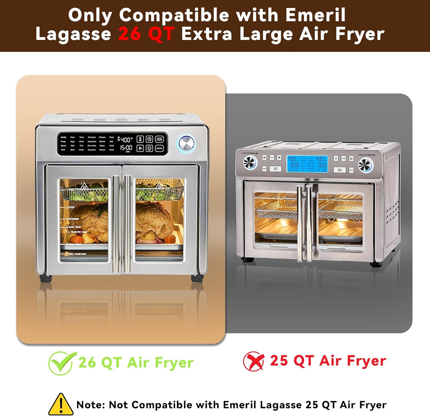 Alas Penggorengan Udara Sekali - Air Fryer Accessories ulasan dan harga