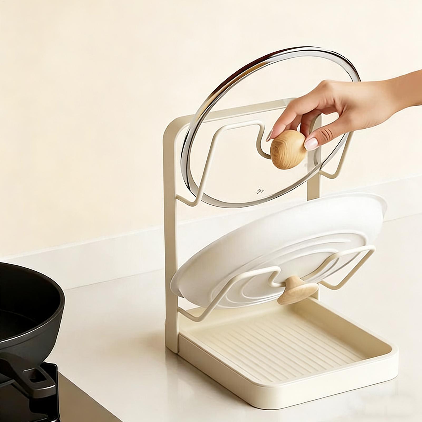 Rak Penyimpanan Tutup Panci An - Kitchen Gadgets Under 100 ulasan dan harga