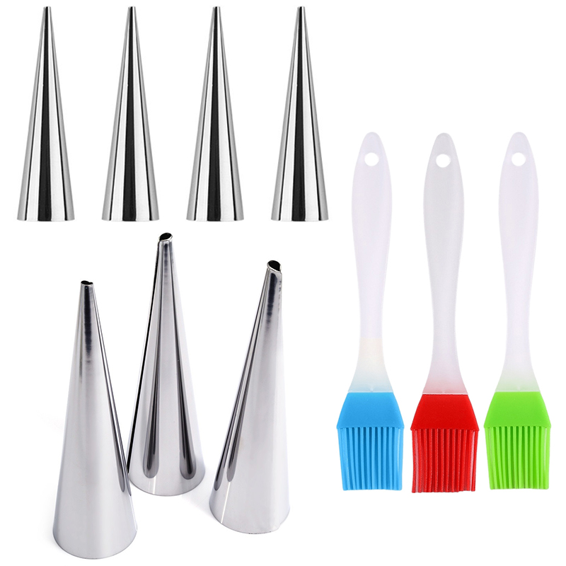 6 Buah Cetakan Tabung Kerucut  - Kitchen Gadgets Youtube ulasan dan harga
