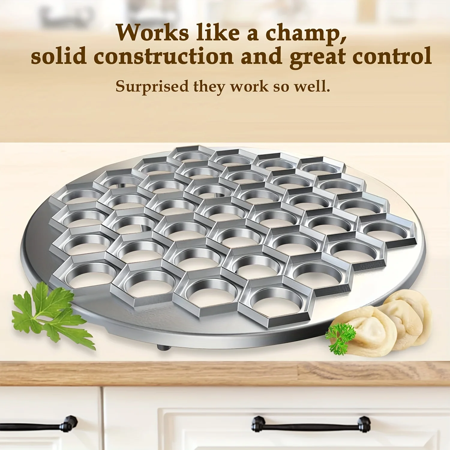 Alat Pembuat Pangsit Aluminium - Kitchen Gadgets Dumpling Maker ulasan dan harga