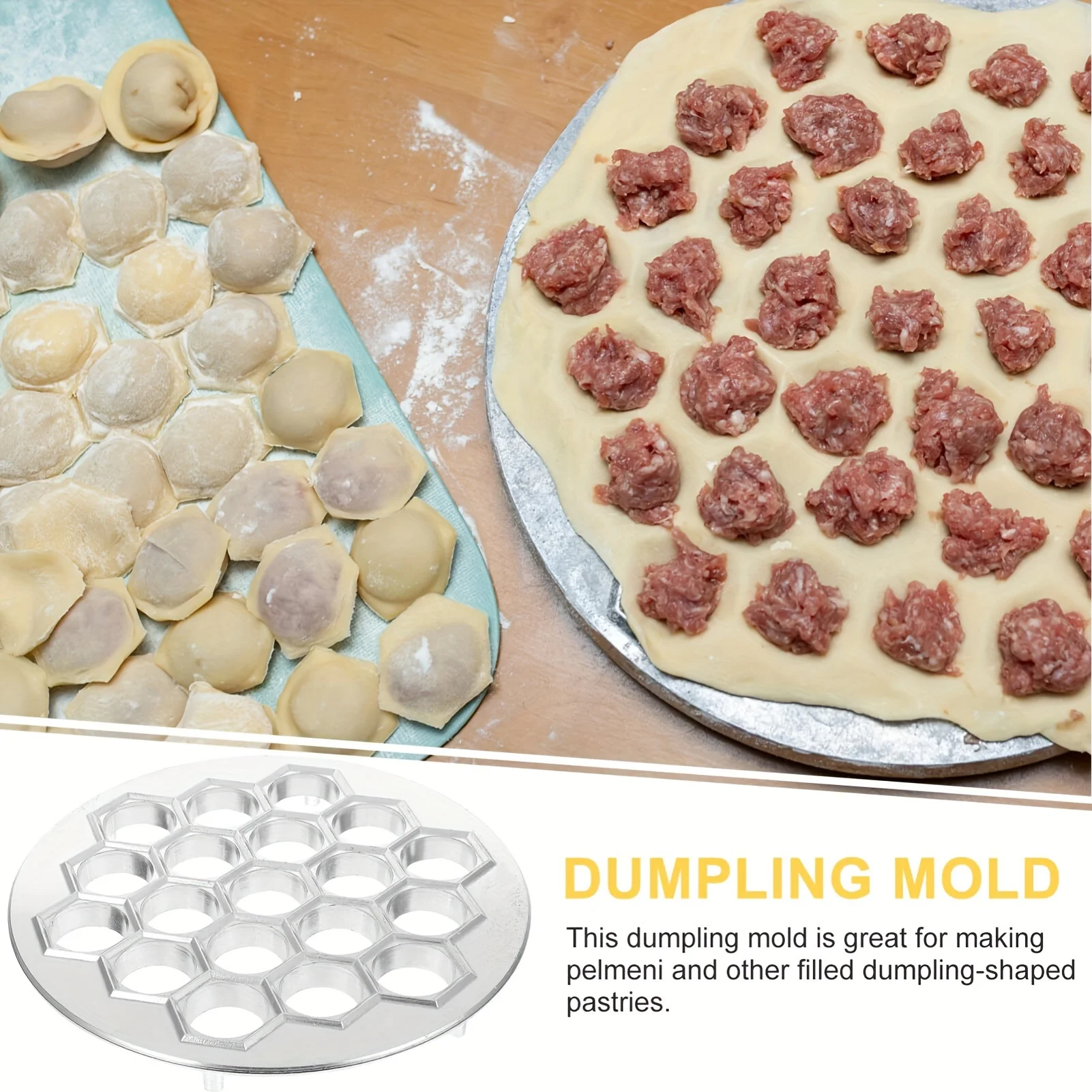 Alat Pembuat Pangsit Aluminium - Kitchen Gadgets Dumpling Maker ulasan dan harga