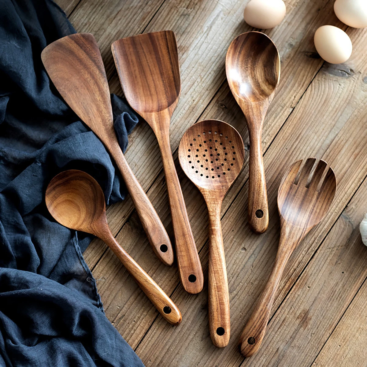 6 Buah Set Sendok Spatula Ruma - Kitchen Gadgets Under 100 ulasan dan harga