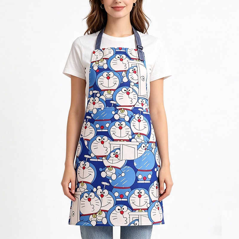 Celemek Dapur Doraemon Baru, M - Kitchen Gadgets Trending ulasan dan harga