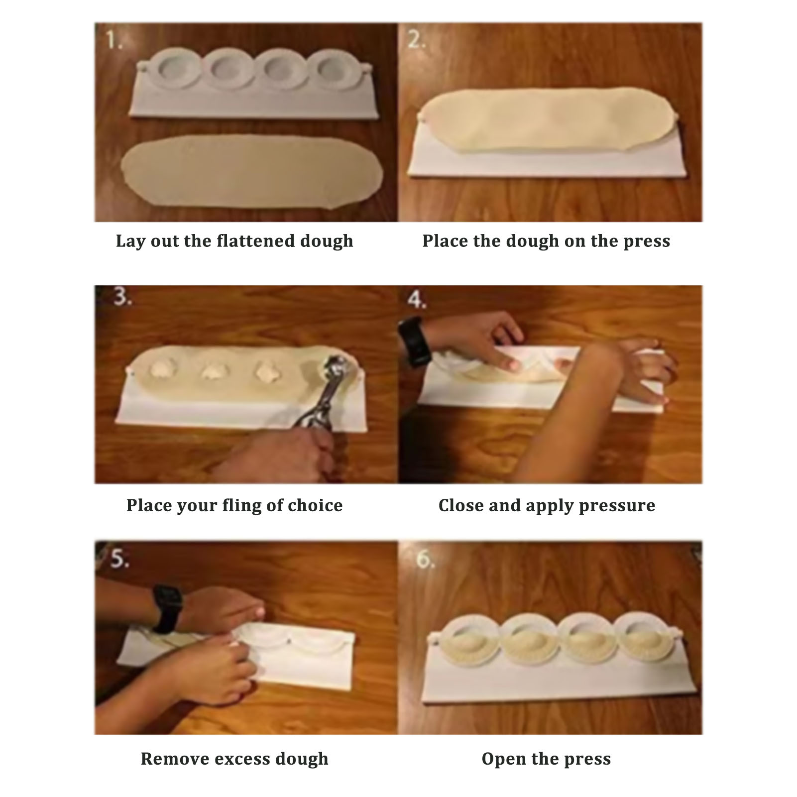 Large Diy Dumpling Mold Dough  - Kitchen Gadgets Oxo ulasan dan harga