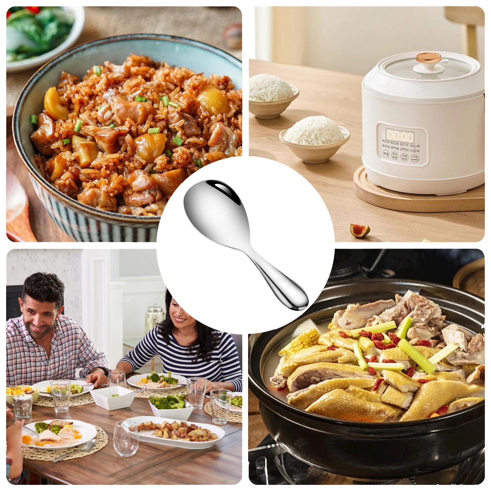Sendok Nasi Baja Tahan Karat 2 - Kitchen Gadgets Under 100 ulasan dan harga