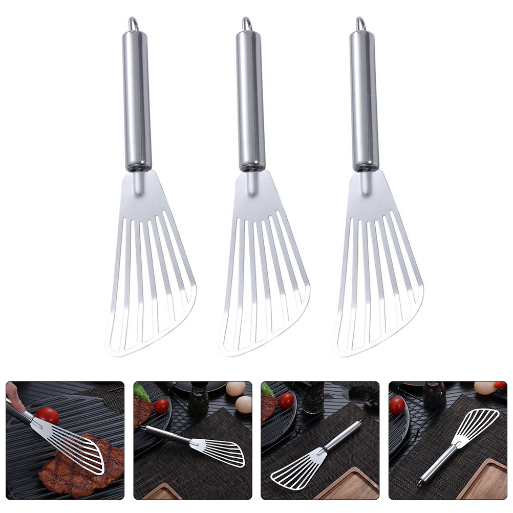 3 Buah Spatula Baja Tahan Kara - Kitchen Gadgets Under 100 ulasan dan harga