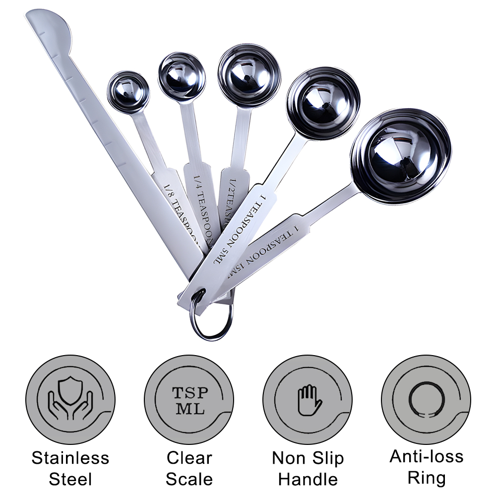 Set gelas dan sendok ukur dapa - Kitchen Gadgets Oxo ulasan dan harga