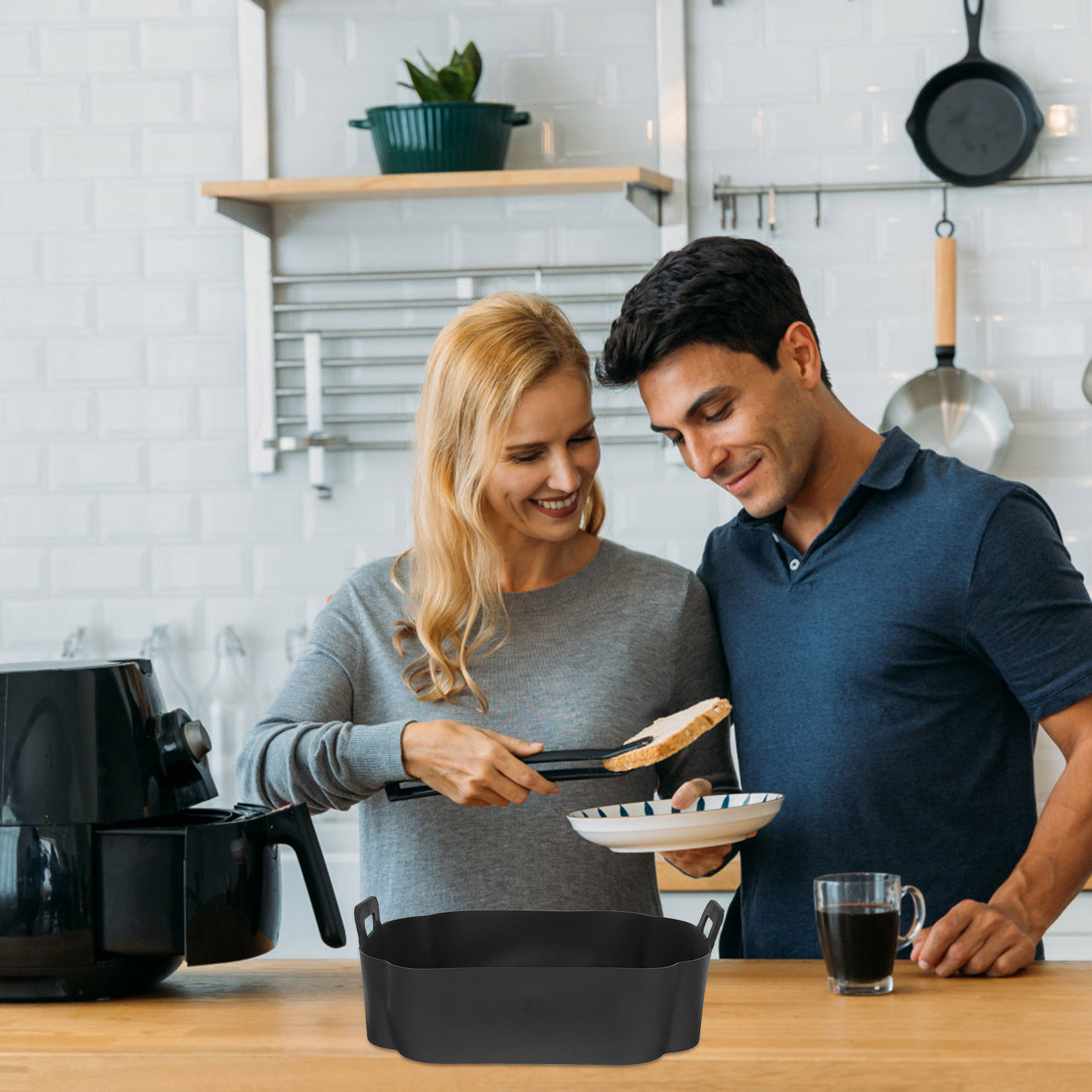 Alas Silikon untuk Air Fryer P - Air Fryer Accessories ulasan dan harga