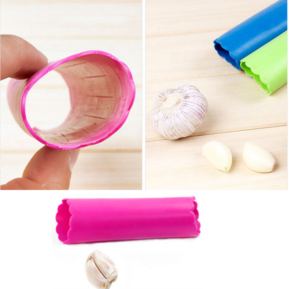Pengupas Bawang Putih Silikon, - Kitchen Gadgets Youtube ulasan dan harga